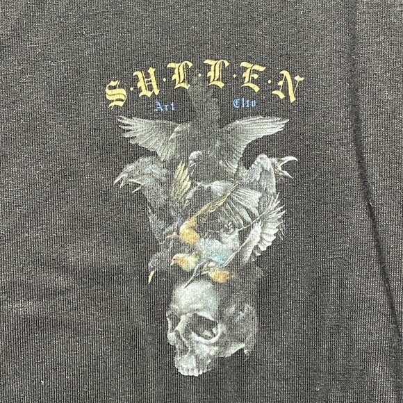 Sullen Men's T-shirt FLOCK Tattoos Urban Design M - Picture 3 of 9